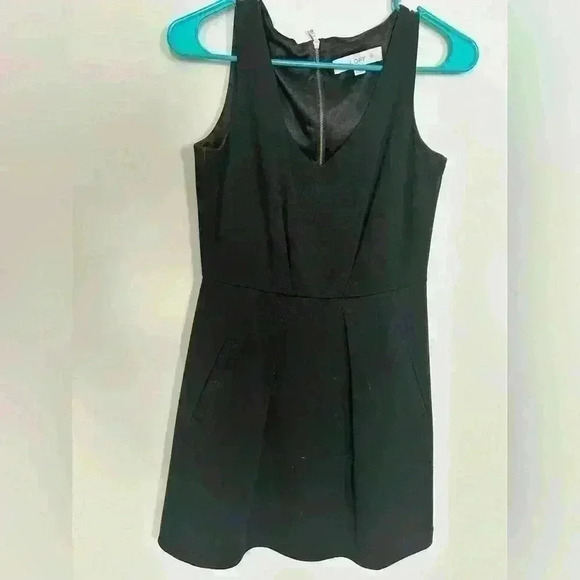 LOFT Formal Black Dress with Pockets - Picture 1 of 2